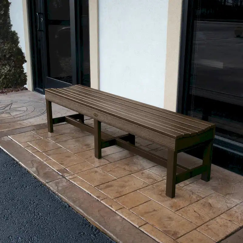 Banc de pique-nique sans dossier Highwood Commercial Grade Weldon de 1,8 m