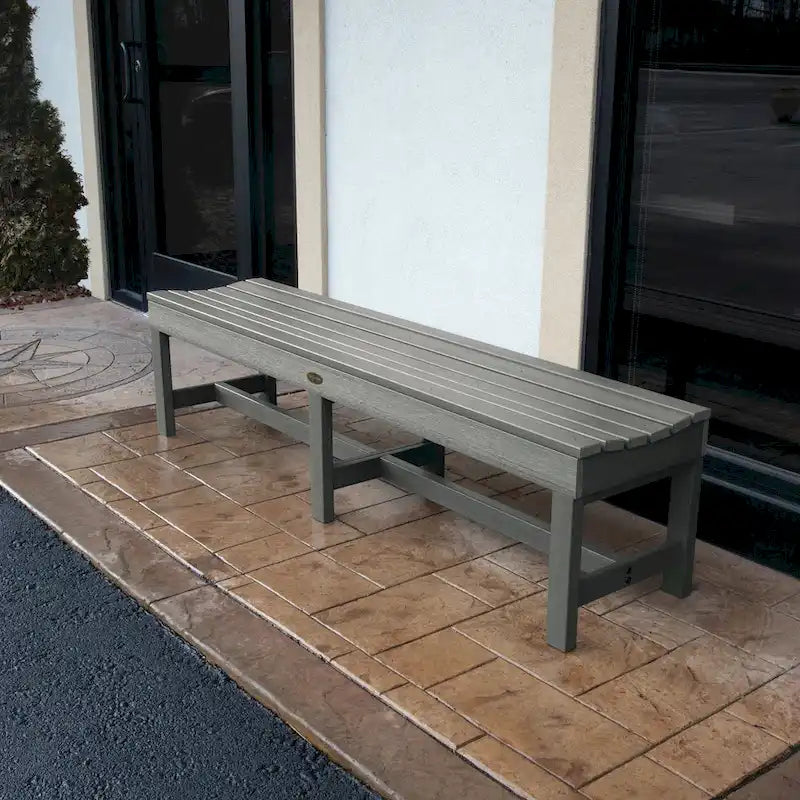 Banc de pique-nique sans dossier Highwood Commercial Grade Weldon de 1,8 m