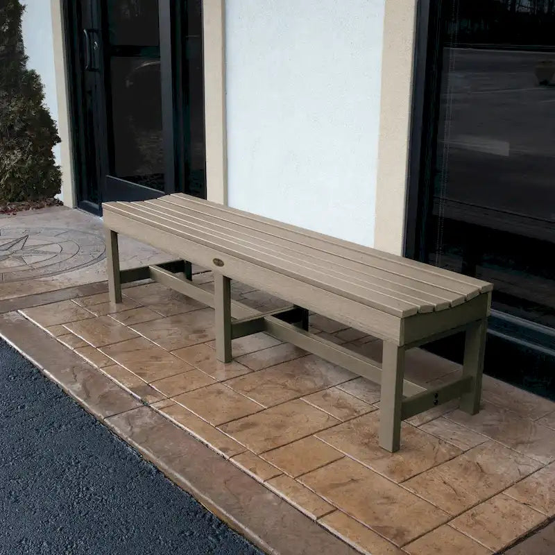 Banc de pique-nique sans dossier Highwood Commercial Grade Weldon de 1,8 m