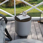 Table d'appoint d'intérieur/extérieur en forme de bol COSIEST