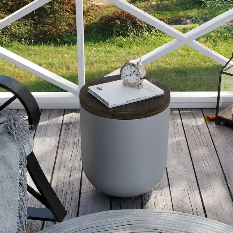 Table d'appoint d'intérieur/extérieur en forme de bol COSIEST