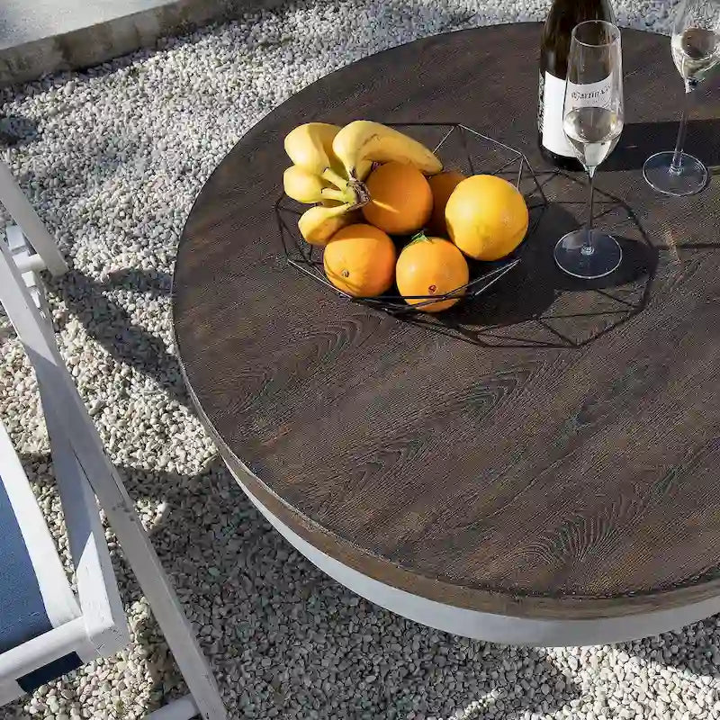 Table d'appoint d'intérieur/extérieur en forme de bol COSIEST