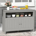Moasis 44 Table de bar d'extérieur avec armoire de rangement et étagères