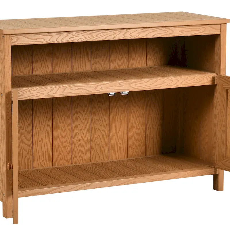 Moasis 44 Table de bar d'extérieur avec armoire de rangement et étagères