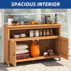 Moasis 44 Table de bar d'extérieur avec armoire de rangement et étagères