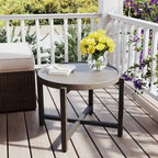 Table basse/d'appoint ronde d'extérieur en béton léger COSIEST