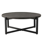 Table basse/d'appoint ronde d'extérieur en béton léger COSIEST