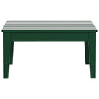 Table de conversation carrée moderne Polytrends Shoreside en PEHD écologique, résistante aux intempéries, 81 cm