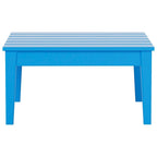 Table de conversation carrée moderne Polytrends Shoreside en PEHD écologique, résistante aux intempéries, 81 cm