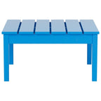 Table de conversation carrée moderne Polytrends Shoreside en PEHD écologique, résistante aux intempéries, 81 cm