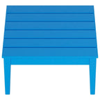Table de conversation carrée moderne Polytrends Shoreside en PEHD écologique, résistante aux intempéries, 81 cm