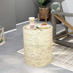 Table d'appoint ronde d'extérieur COSIEST de 14 pieds