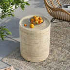 Table d'appoint ronde d'extérieur COSIEST de 14 pieds