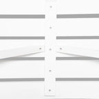 Banc de jardin extérieur en bois Outsunny pour 2 personnes avec pieds uniques en forme de roue – 38,5 L x 19,75 P x 15,5 H