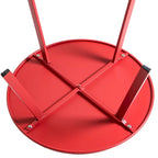 Table basse ronde d'extérieur en acier