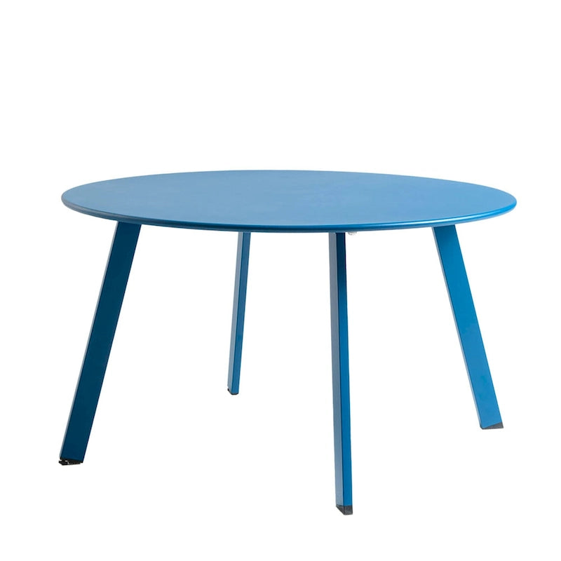Table basse ronde d'extérieur en acier