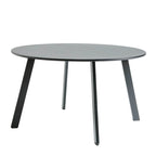 Table basse ronde d'extérieur en acier