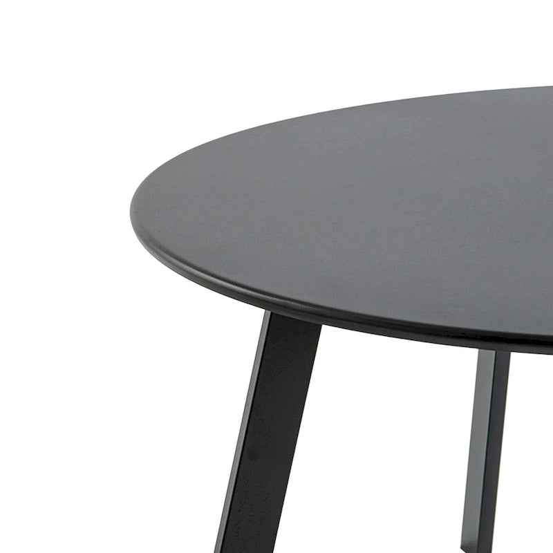 Table basse ronde d'extérieur en acier