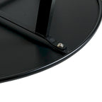Table basse ronde d'extérieur en acier