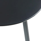Table basse ronde d'extérieur en acier