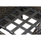 Chaises de patio extérieures en rotin Gymojoy avec coussins, ensemble de 2