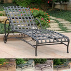 Santa Fe Nailhead Multi-position Chaise Lounge