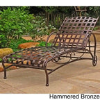 Chaise longue multiposition Santa Fe Nailhead