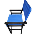 Lot de 2 chaises pliantes en bois, chaises de réalisateur, chaises pliantes en toile