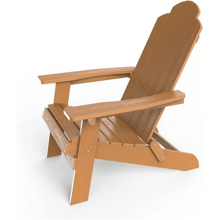WINSOON Fauteuil Adirondack Pliant d'Extérieur HIPS Tout Temps pour Jardin, Patio