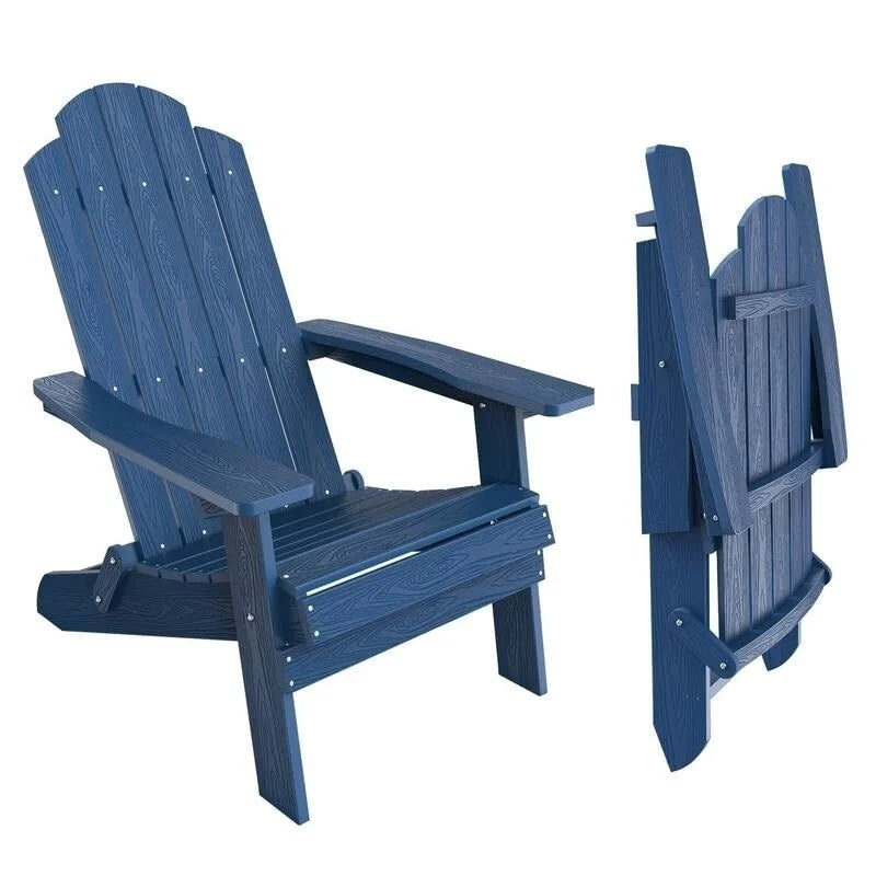WINSOON Fauteuil Adirondack Pliant d'Extérieur HIPS Tout Temps pour Jardin, Patio