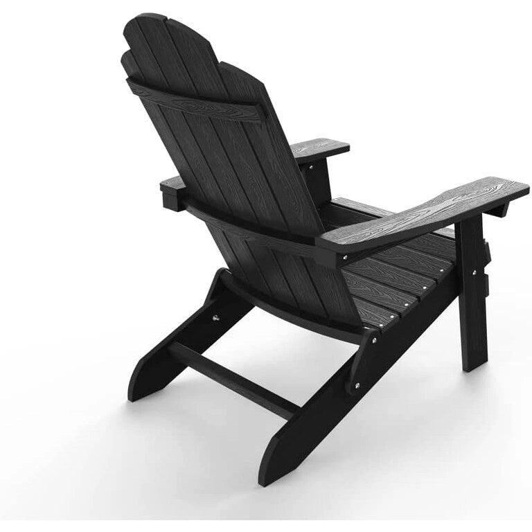 WINSOON Fauteuil Adirondack Pliant d'Extérieur HIPS Tout Temps pour Jardin, Patio