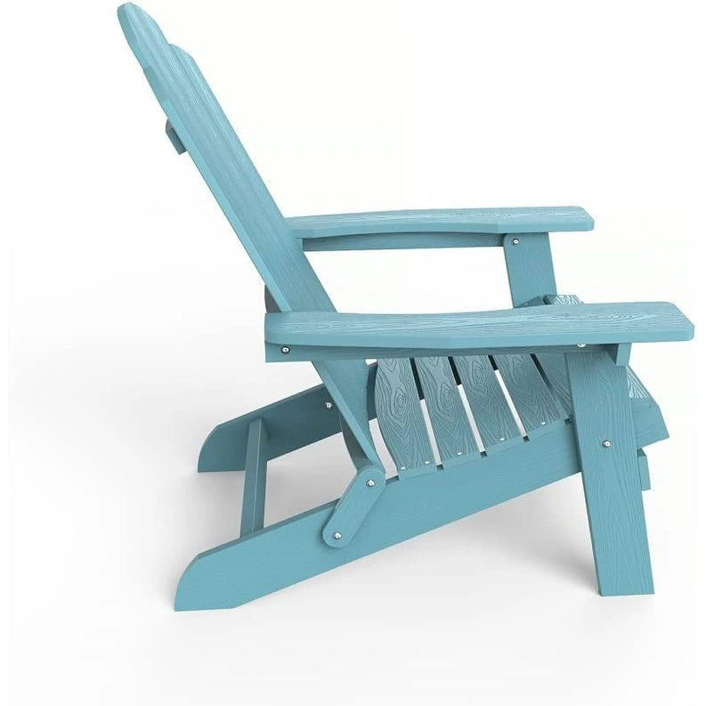 WINSOON Fauteuil Adirondack Pliant d'Extérieur HIPS Tout Temps pour Jardin, Patio