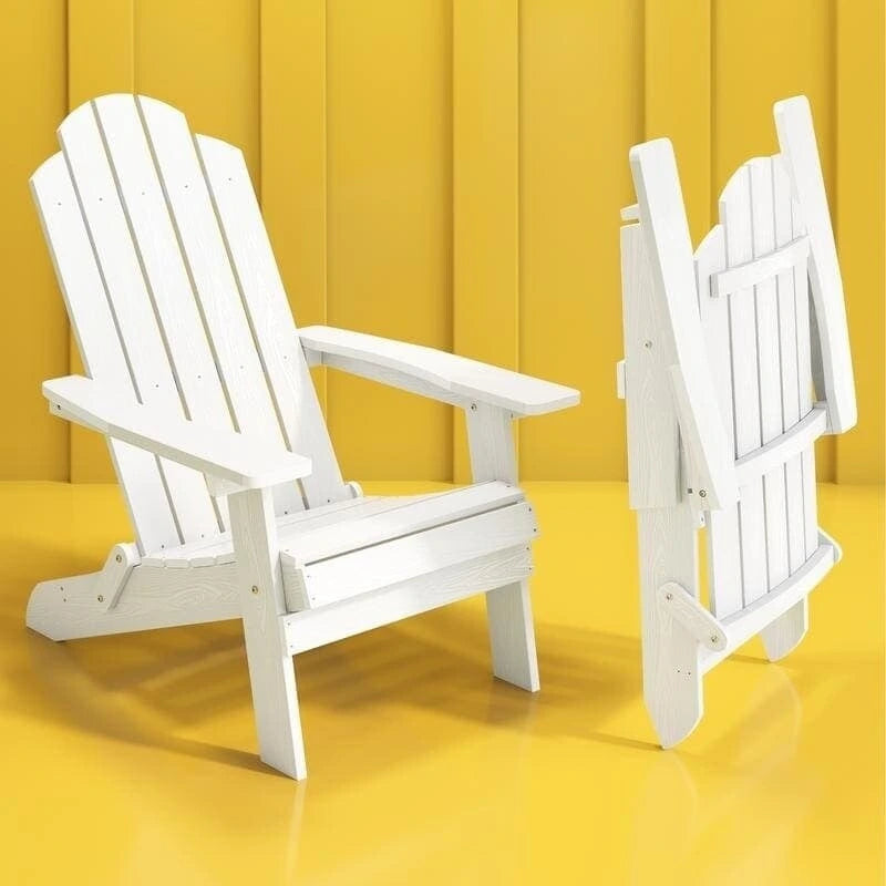 WINSOON Fauteuil Adirondack Pliant d'Extérieur HIPS Tout Temps pour Jardin, Patio