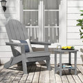 Ensemble de 2 chaises Adirondack pliantes d'extérieur et table WINSOON HIPS toutes saisons