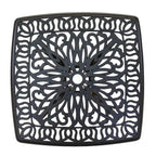 Table d'appoint en fonte d'aluminium Saybrook de Havenside Home