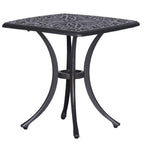 Table d'appoint en fonte d'aluminium Saybrook de Havenside Home