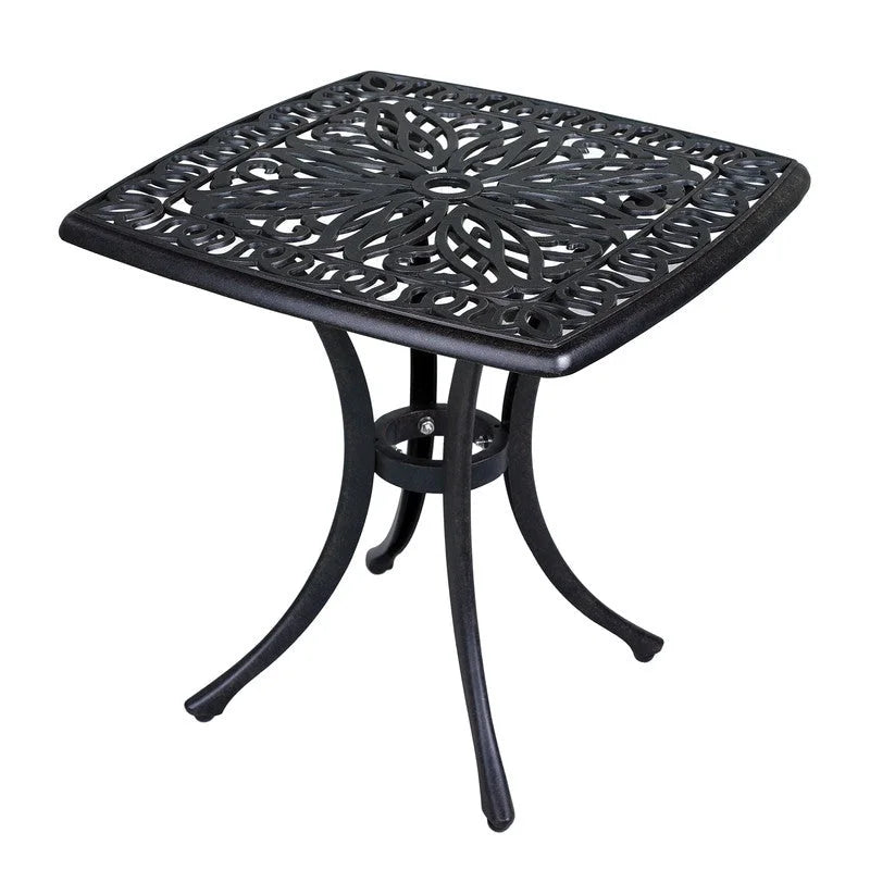 Table d'appoint en fonte d'aluminium Saybrook de Havenside Home