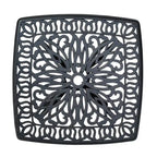 Table d'appoint en fonte d'aluminium Saybrook de Havenside Home