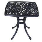 Table d'appoint en fonte d'aluminium Saybrook de Havenside Home