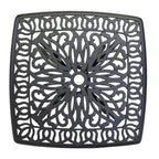 Table d'appoint en fonte d'aluminium Saybrook de Havenside Home
