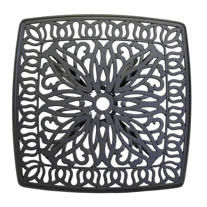 Table d'appoint en fonte d'aluminium Saybrook de Havenside Home