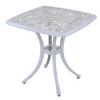 Table d'appoint en fonte d'aluminium Saybrook de Havenside Home