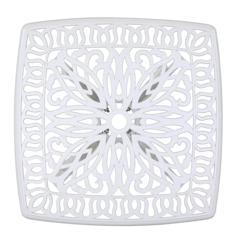 Table d'appoint en fonte d'aluminium Saybrook de Havenside Home