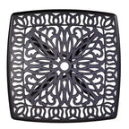 Table d'appoint en fonte d'aluminium Saybrook de Havenside Home