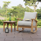 Table d'appoint d'extérieur Cambridge Casual Leon en teck
