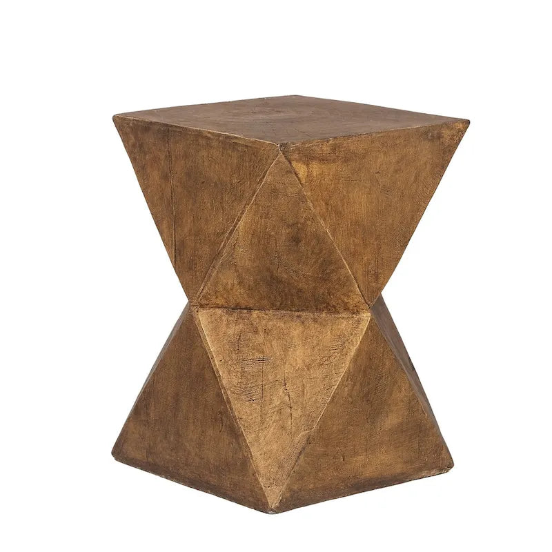 Table d'appoint d'extérieur moderne Adeco en béton