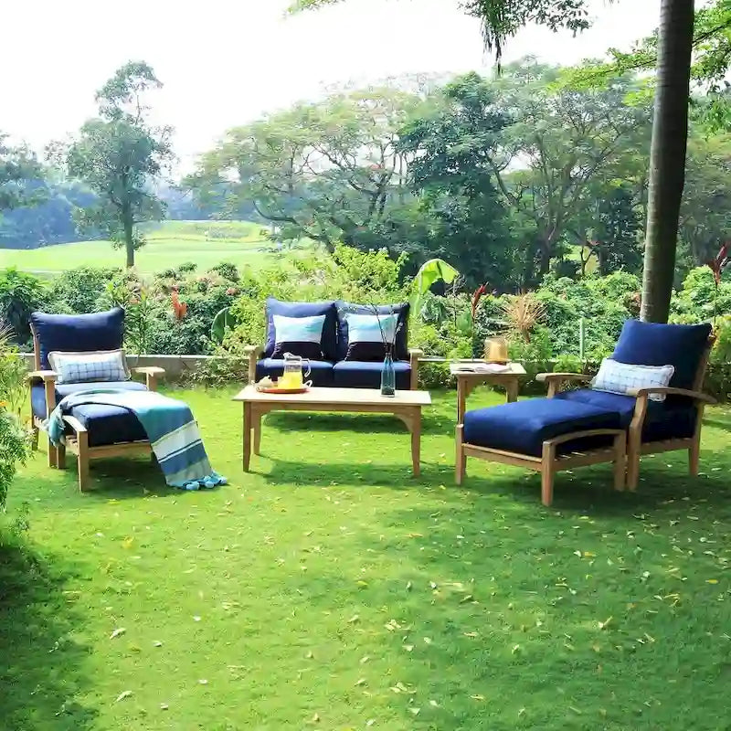 Table basse de jardin en teck Leon de Cambridge Casual