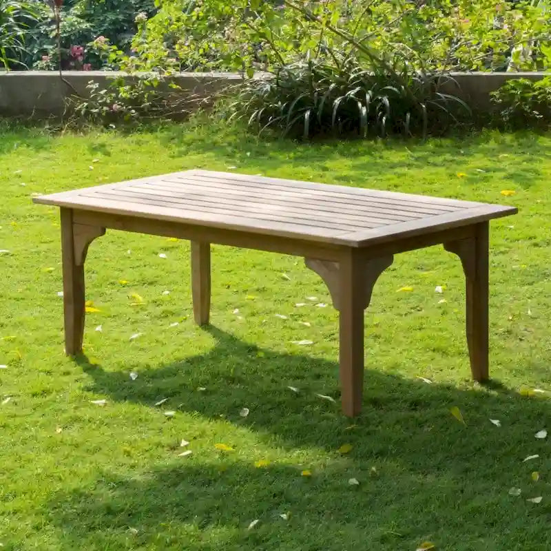 Table basse de jardin en teck Leon de Cambridge Casual