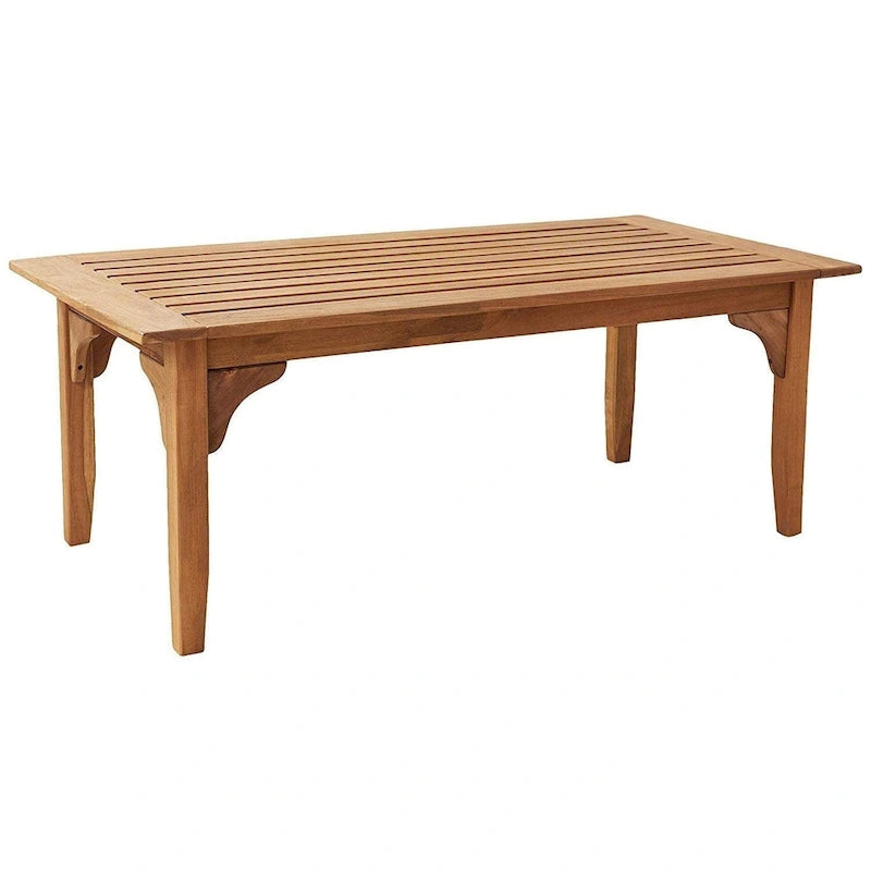 Table basse de jardin en teck Leon de Cambridge Casual
