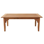 Table basse de jardin en teck Leon de Cambridge Casual